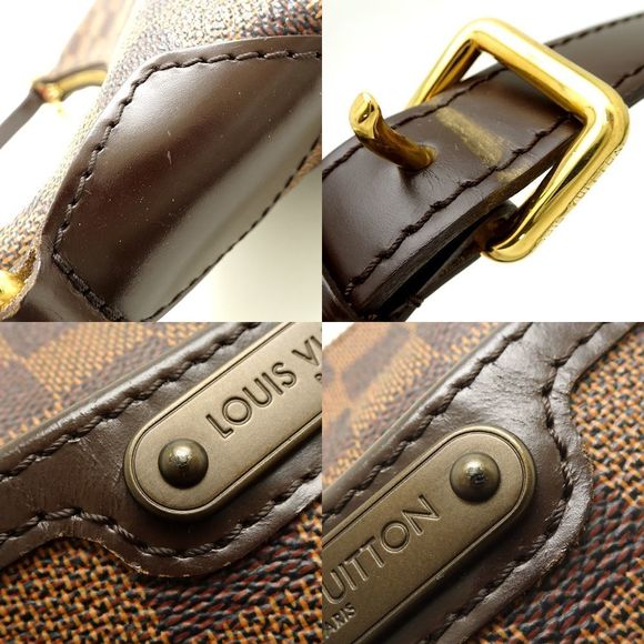 Louis Vuitton Damier Bloomsbury PM Ebene Shoulder Bag Brown - Picture 5 of 7